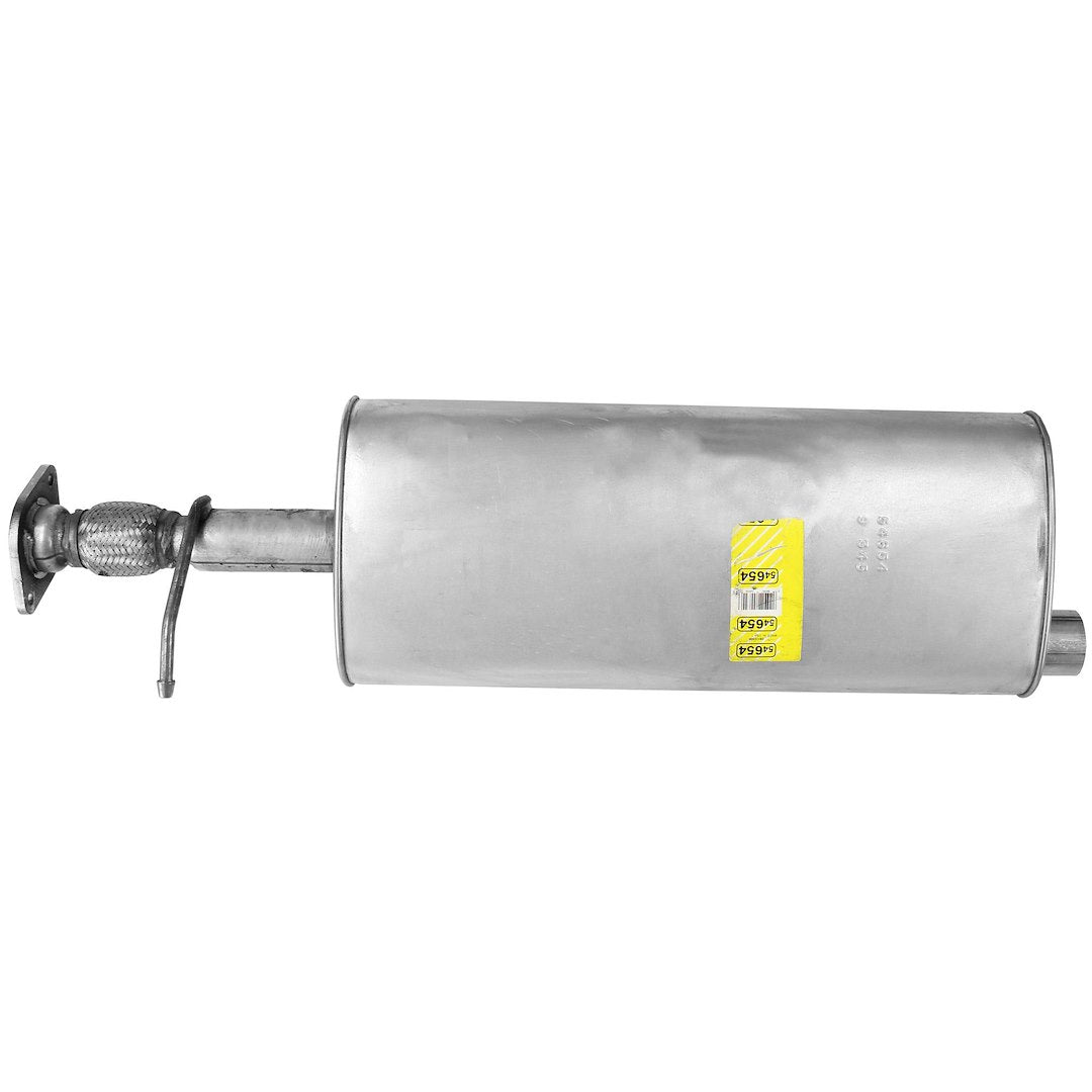 Product of Walker Exhaust 54654 Quiet-Flow SS Muffler Assembly Steel Exhaust Muffler