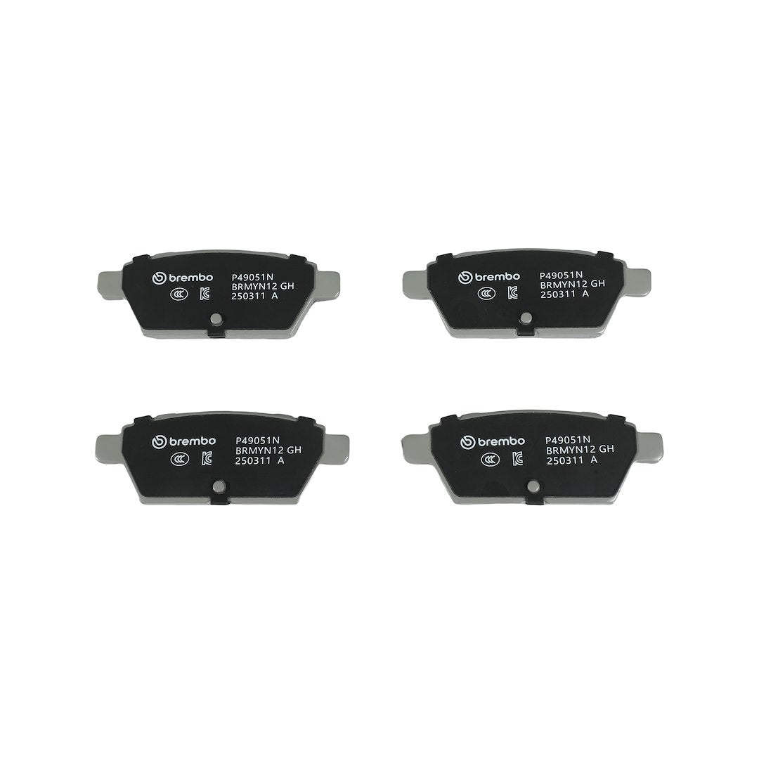 Brembo P49051n Brake Pad||p49051n_Bac.Jpg||87||brmp49051n||1753290