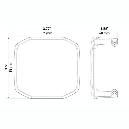 Product of Hella 358233981 Driving/ Fog Light Cover
