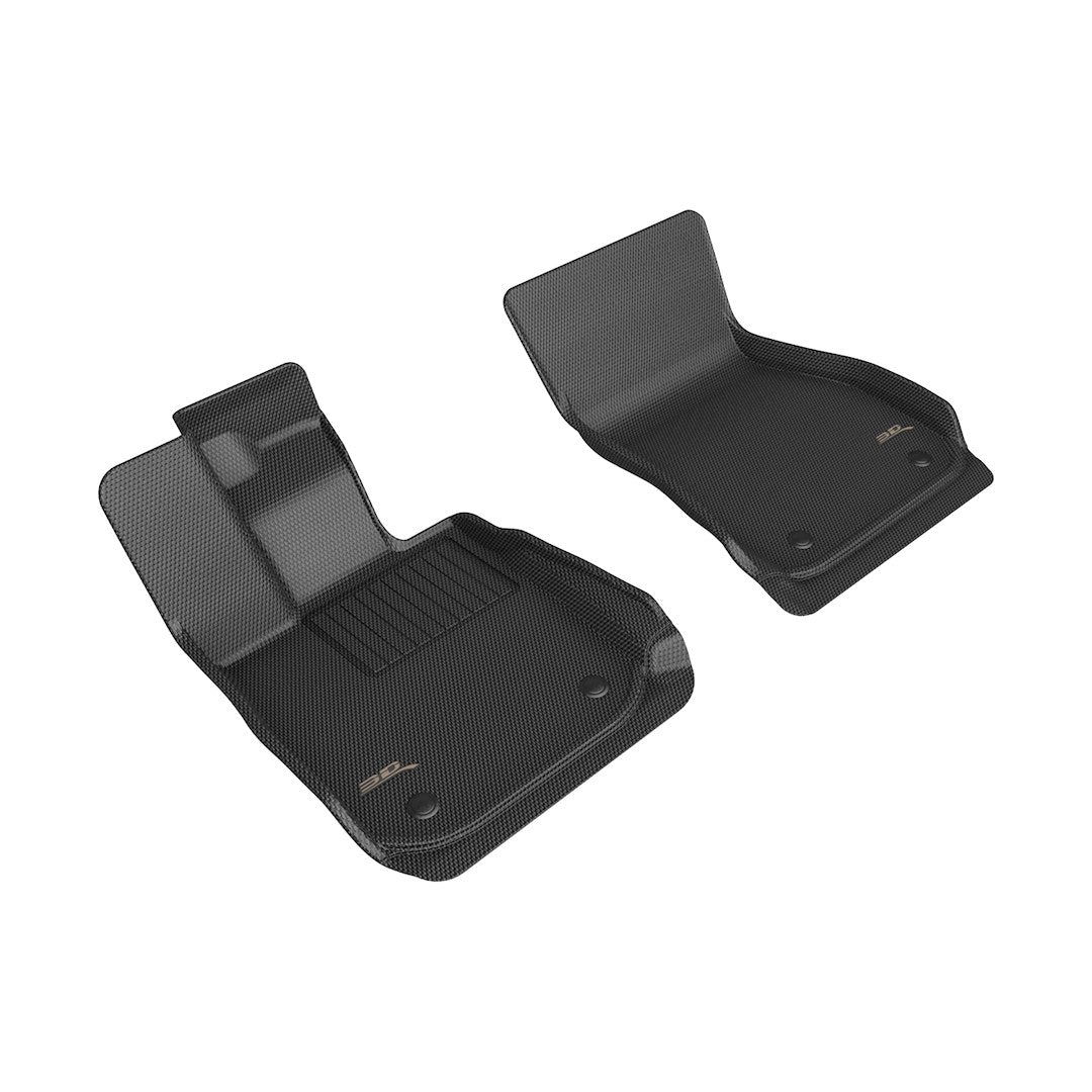 Product of 3D Mats KAGU L1BM11001509 Black Thermoplastic Rubber Of Carbon Fiber Texture Floor Liner
