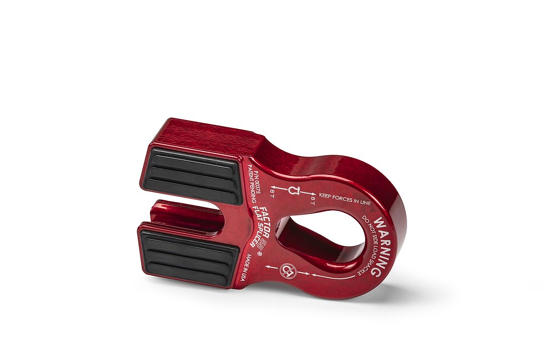 Factor 55 00375-01 Winch Cable Shackle Mount||00375-01_Flatsplicer_Red.Jpg||85||fac0037501||1712046