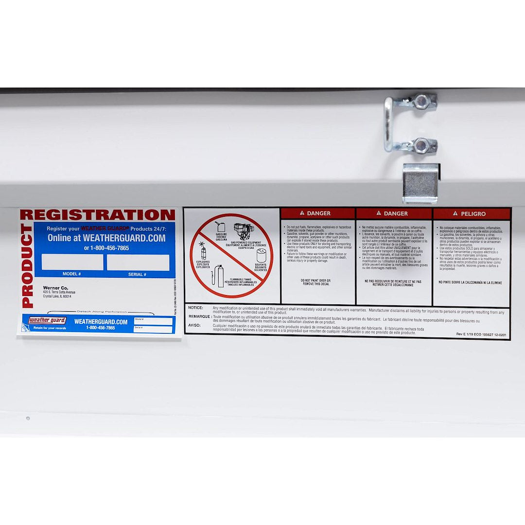 Product of Weather Guard (Werner) 120-3-04 Low Profile Toolbox