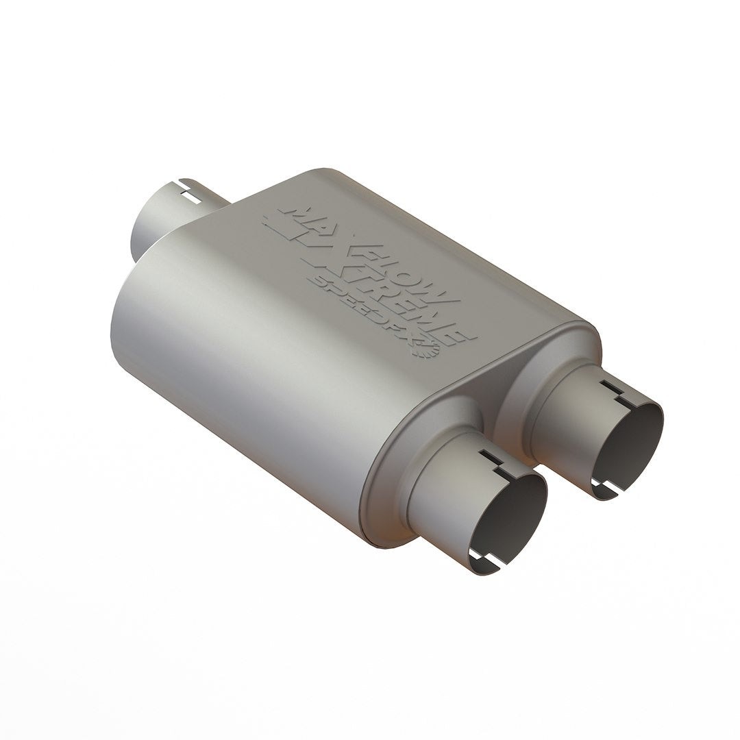 Product of SpeedFX 50101M2 MaxFlow Xtreme Muffler Stainless Steel Exhaust Muffler