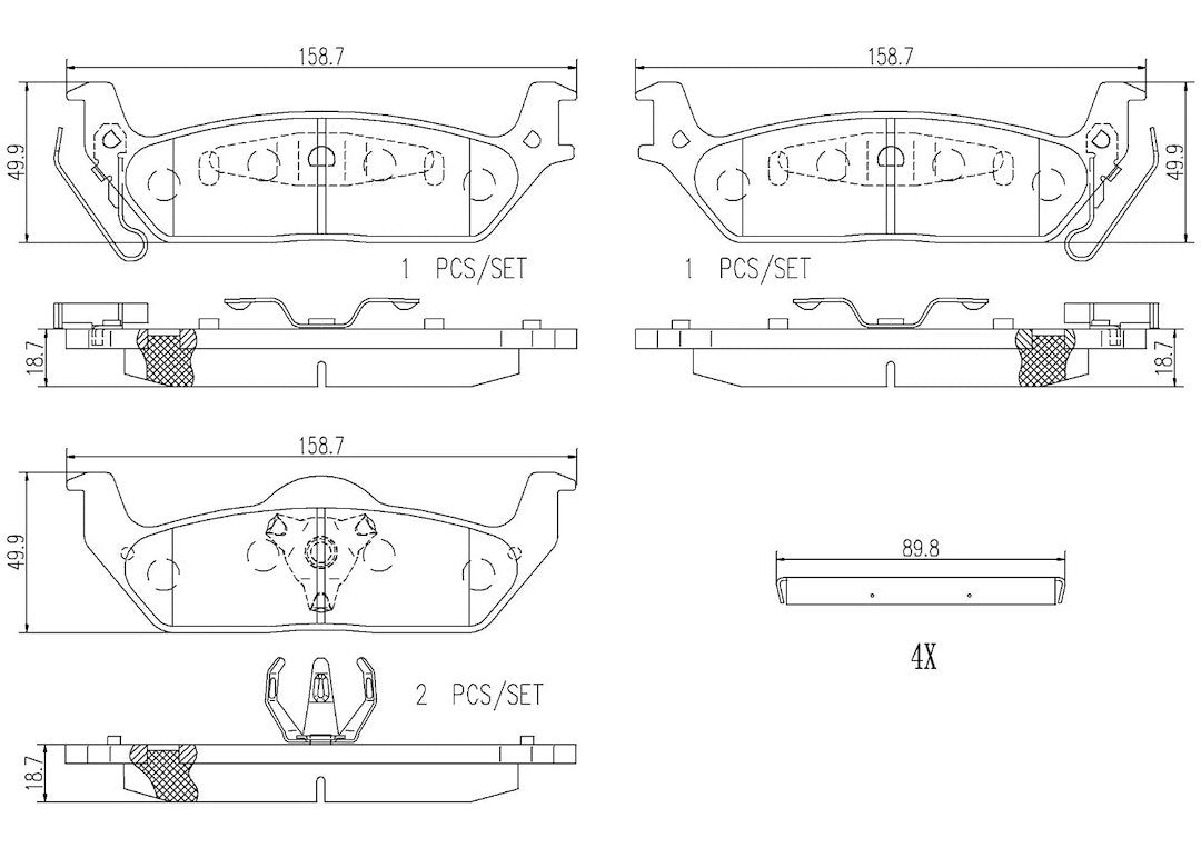 Brembo P56091n Brake Pad||p56091n_1.Jpg||86||brmp56091n||2104727