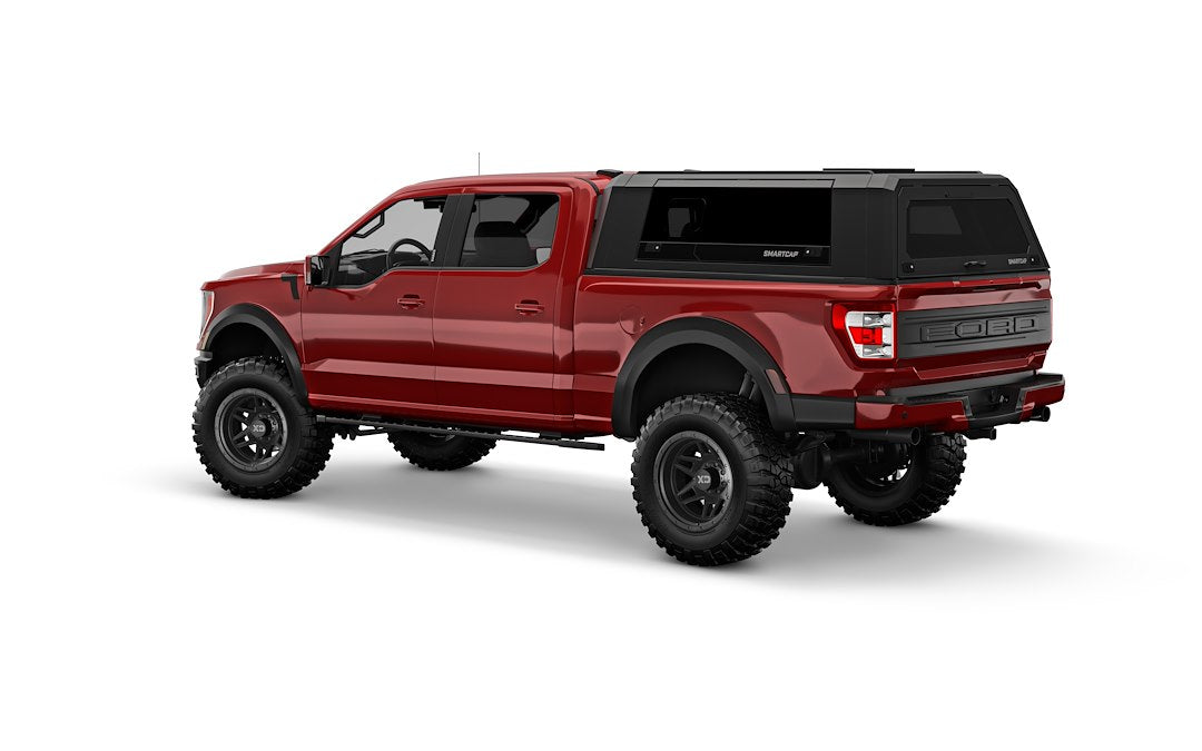 Product of SmartCap EV0307-MB Black Stainless Steel 5-Piece Truck Cap