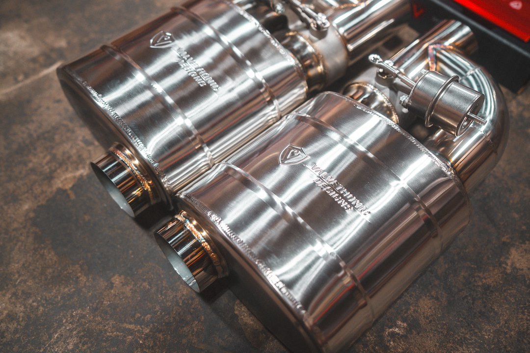 Product of Valvetronic Design UVM.76MM.X2 Exhaust Muffler