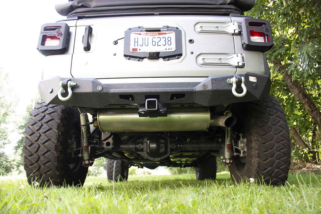 Product of Fishbone Offroad FB22089 Mako Steel Powder Coated Bumper