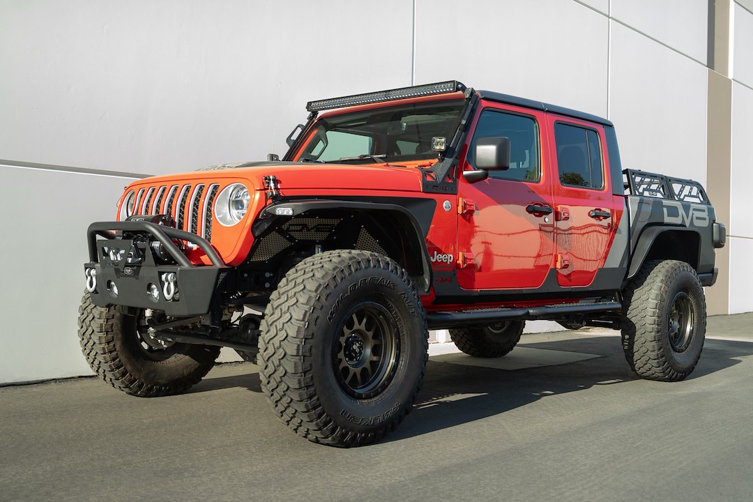Dv8 Offroad Srgl-09 Rocker Panel Guard||2020-2023-Jeep-Gladiator-Jt-Rock-Skins_Installed-05.Jpg||94||dv8srgl09||1629242