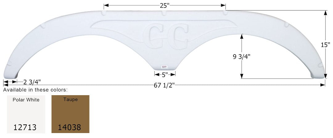 Product of Icon 14038 Fender Skirt