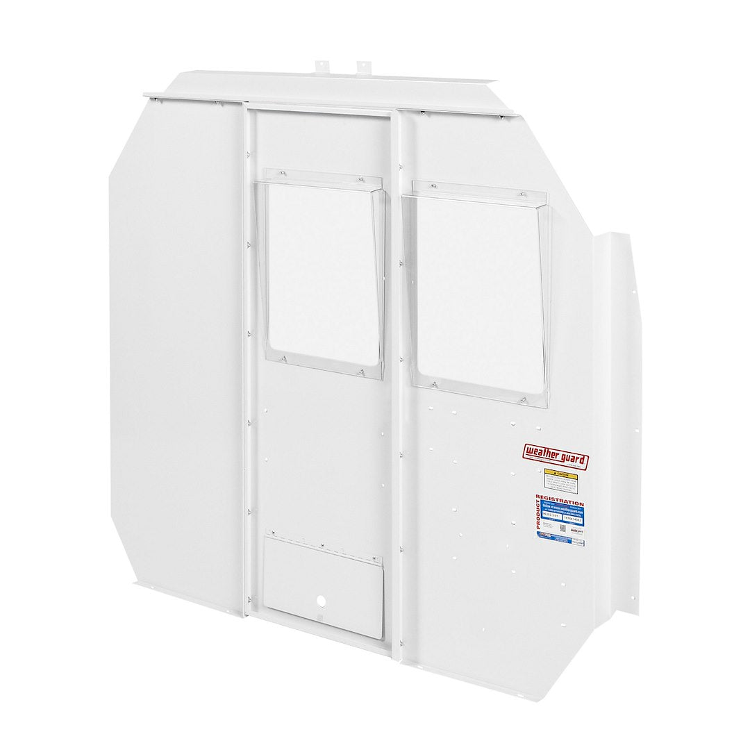 Product of Weather Guard (Werner) 96301-3-01 Swing Door White Steel Bulkhead Divider