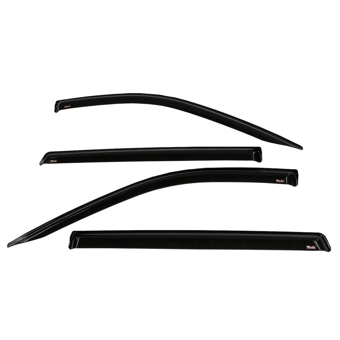 Product of Westin Automotive 72-31408 Wade Wind Deflectors - Slim Design Outside Channel Rainguard