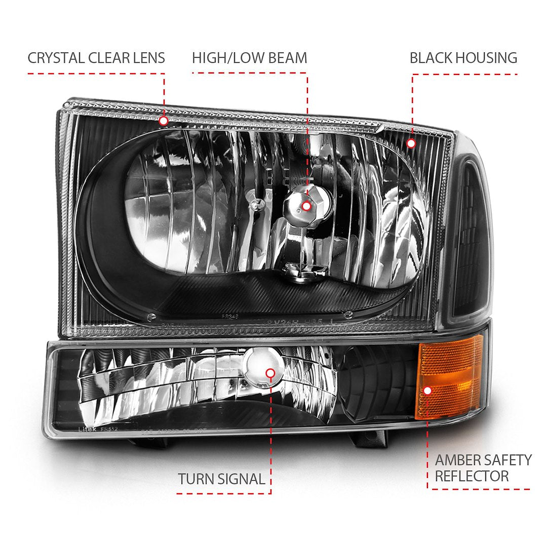 Product of Anzo Usa 111457 Headlight Assembly