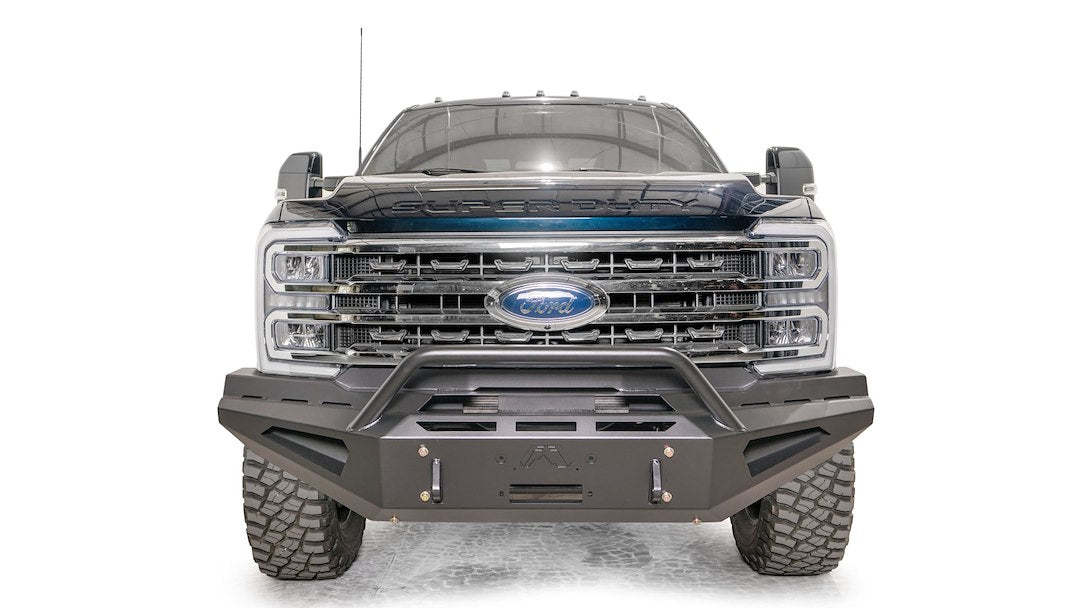 Product of Fab Fours FS23-RS5962-1 Red Steel Steel Matte Powder Coated Bumper