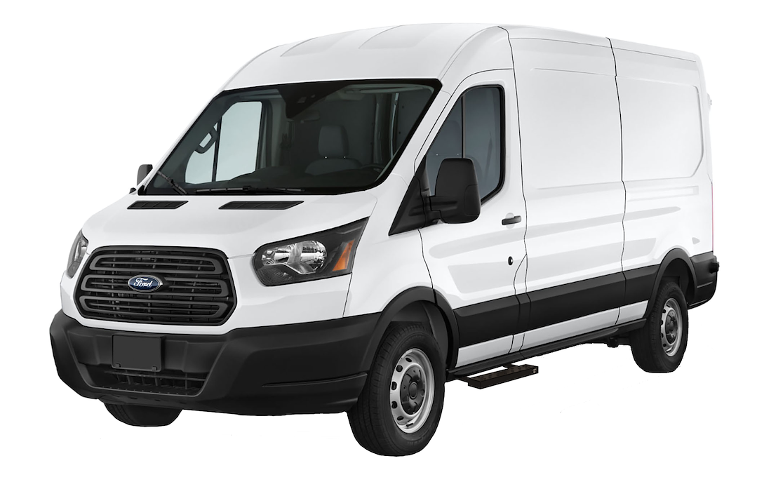 Product of Carr 451001-1 Black Powder Coated Steel Truck Step