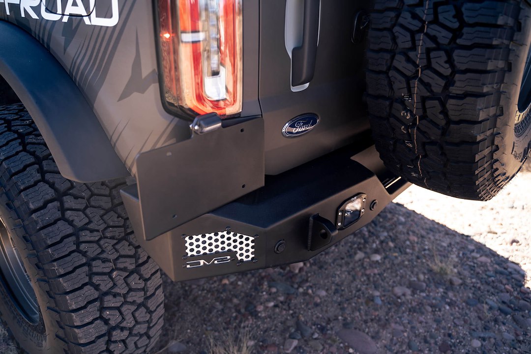 Product of DV8 Offroad RBBR-01 MTO Series Steel Powder Coated Bumper