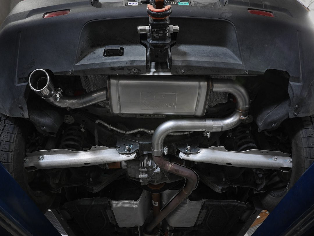 Product of Advanced FLOW Engineering 49-33141-P Vulcan Axle-Back System Single Exhaust System Kit