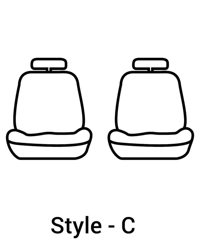 Product of Covercraft GTF634ABCOBK Carhartt® PrecisionFit® Black 1000 Denier Nylon Seat Cover