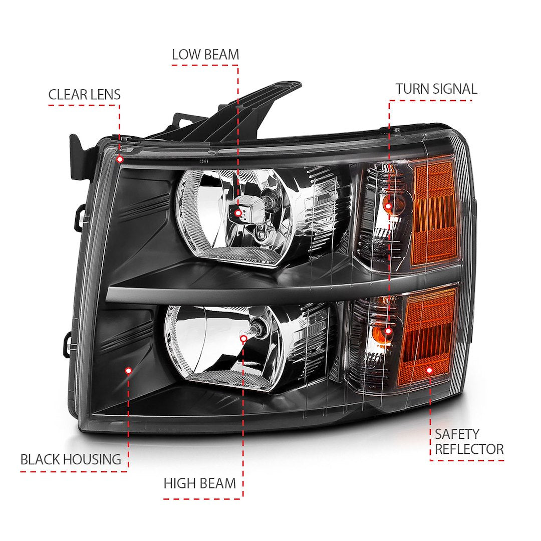 Anzo Usa 111393 Headlight Assembly||111393_V4.Jpg||87||a1r111393||1485232