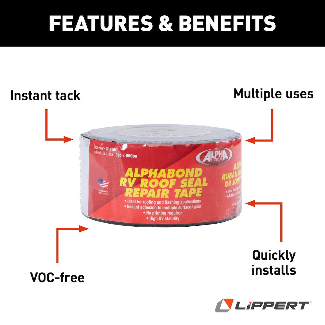 Product of Lippert Components 862406 Roof Repair Tape