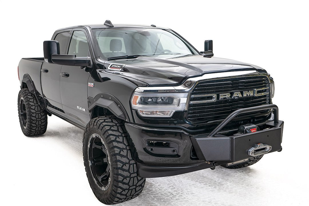 Product of Fab Fours DR19-N4460-1 Tow Hook Slot Mount Winch Mount for Large Frame Winches 16500 Pounds Or Smaller