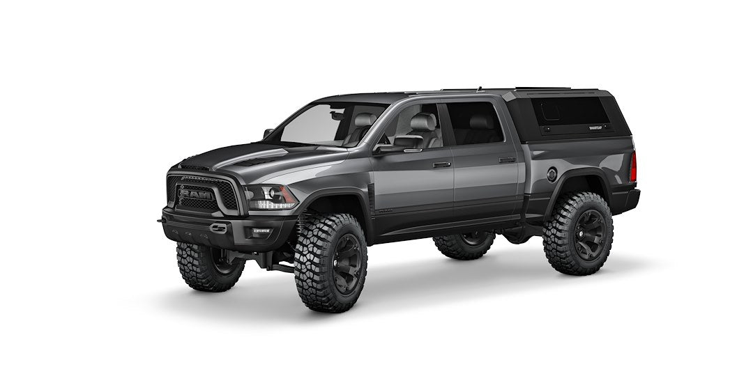 Product of SmartCap EV1001-MB Black Stainless Steel 5-Piece Truck Cap