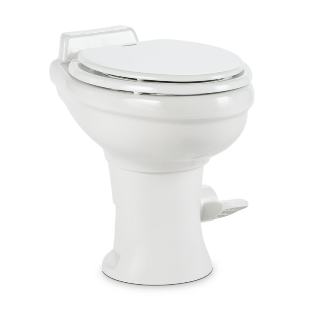 Product of Dometic 302320081 Permanent Full Bowl Flush Toilet , 18-1/4 Inch