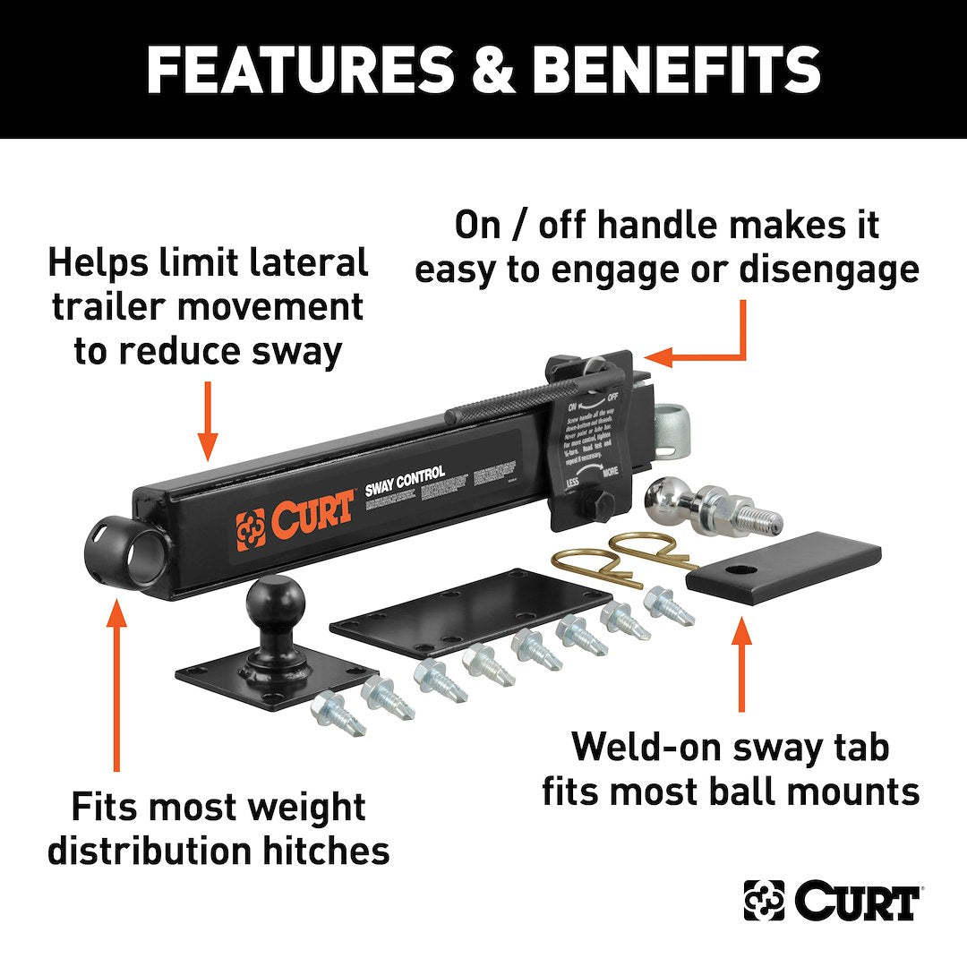 Curt 17200 Weight Distribution Hitch Sway Control Kit||17200_3008x1990_Fa.Jpg||86||c9317200||862676