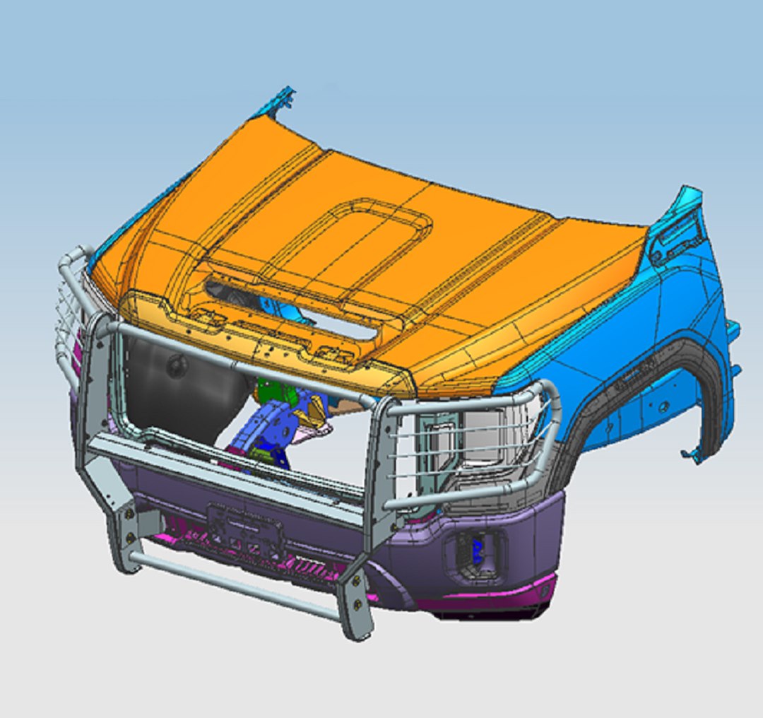 Product of Black Horse Offroad 17GS15MA Grille Guard