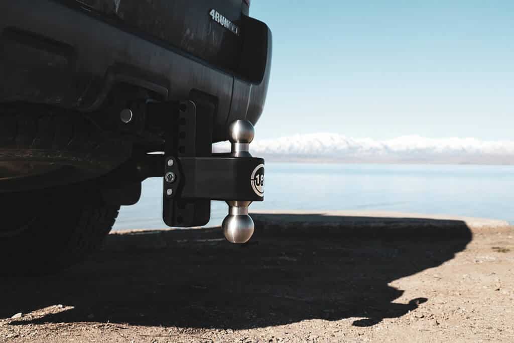 Product of Weigh Safe CTB10-3-KA-CER-BLA Receiver Trailer Hitch Ball Mount