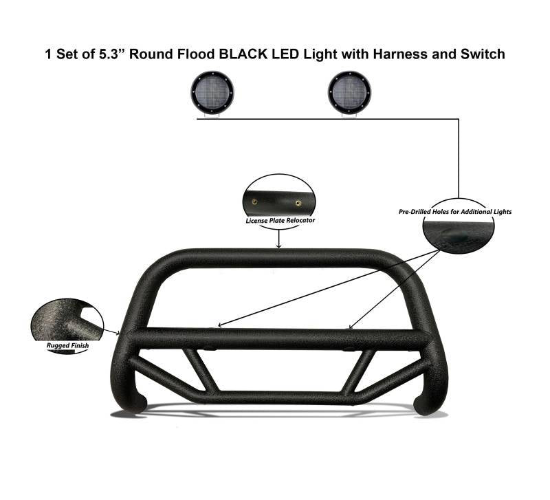 Black Horse Offroad Mbt-Mf103-Plfb Bull Bar||mbt-Mf103-Plfb_6.Jpeg||90||blkmbtmf103fb||2469111