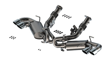 Product of Borla 140840 S-Type Cat Back System Dual Exhaust System Kit