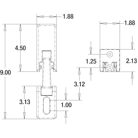 Buyers Products Wj212 Hood Latch||wj212_9.Jpg||94||b83wj212||2212815