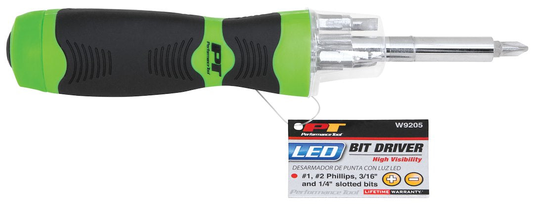 Performance Tool W9205 Screwdriver||w9205_Pkg.Jpg||88||ptlw9205||1043320