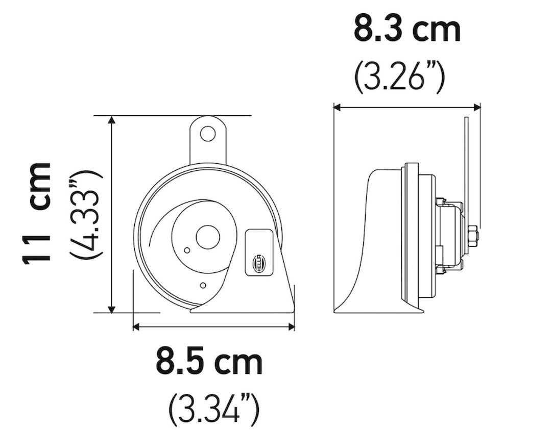 Product of Hella 012010821 Horn