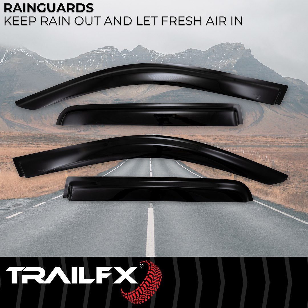 Product of TrailFX 4182H Outside Channel Rainguard