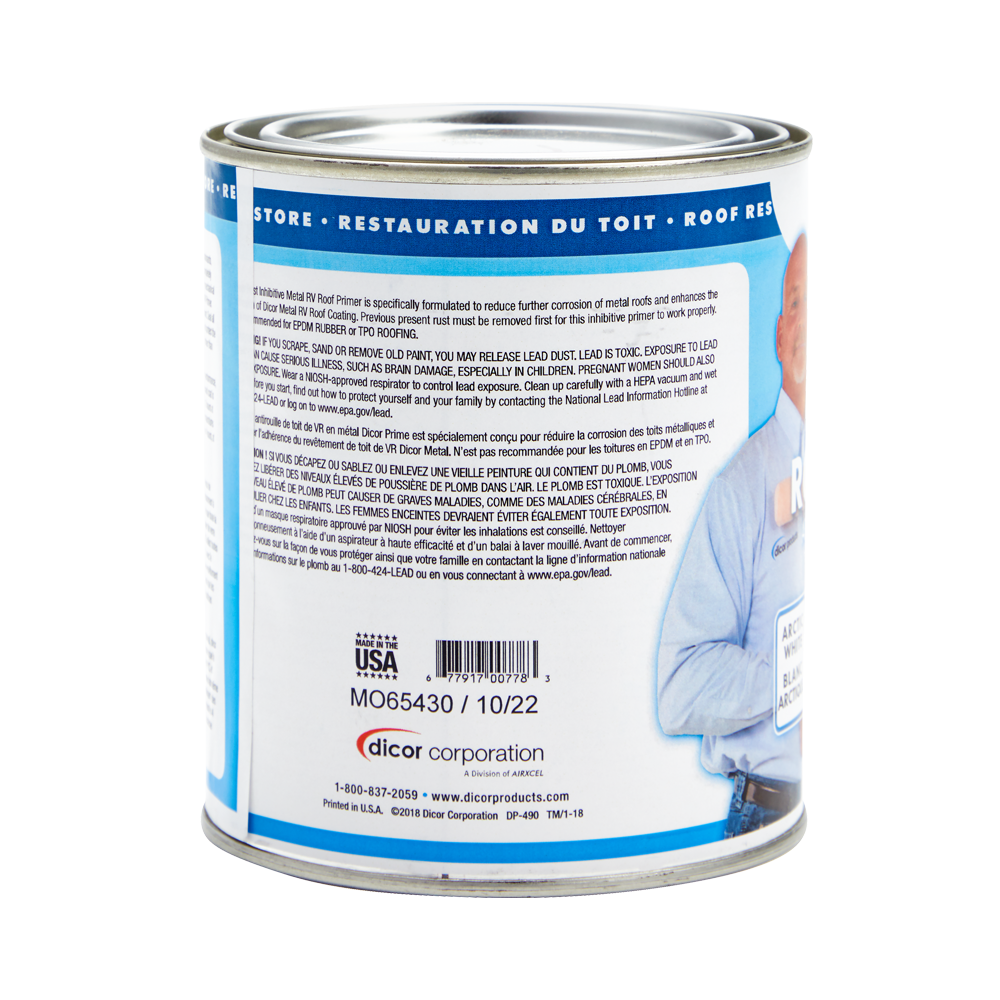 Product of Dicor Corp. Rp-Mrrip-Q Roof Sealant Primer