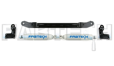 Product of Fabtech Motorsports FTS8009 Dual Twin Tube Steering Stabilizer