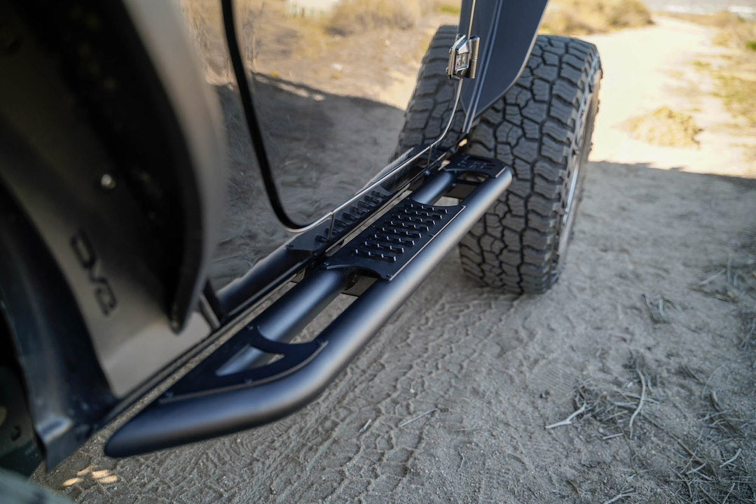 Product of DV8 Offroad SRJK-09 OE Plus Nerf Bar With Surface Steps