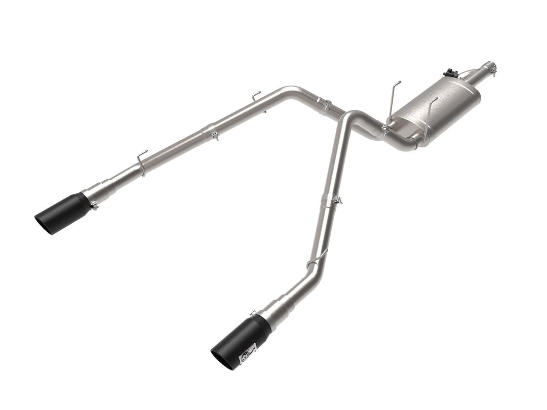 Product of Advanced FLOW Engineering 49-32083-B Gemini XV Cat-Back System Single Exhaust System Kit