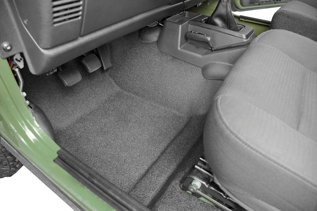 Product of BedRug BTTJ97F Dark Gray Direct-Fit Carpet