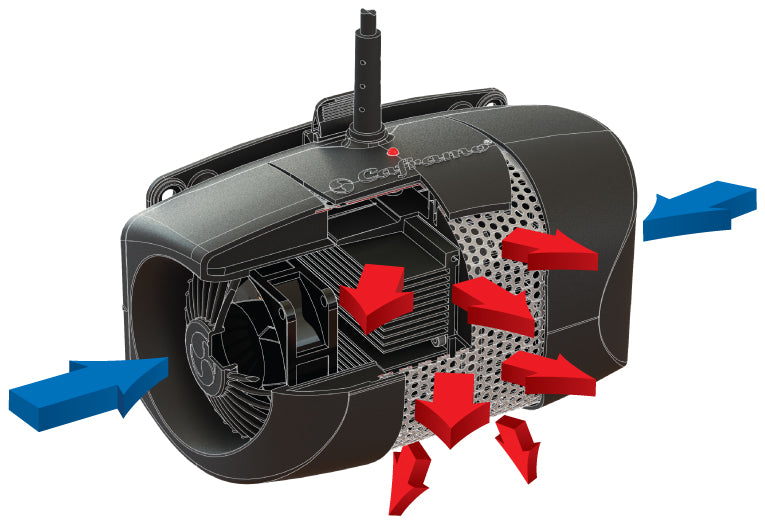 Caframo Limited 9510cabbx Boat Bilge Heater||9510 Pali_Omnidirectional.Jpg||87||c4p9510cabbx||1714775