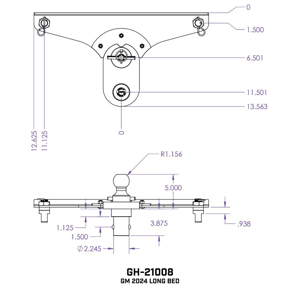 Gen-Y Hitch Gh-21008 Gooseneck Trailer Hitch Ball||gh-21008_1.Jpg||89||gyhgh21008||1066956