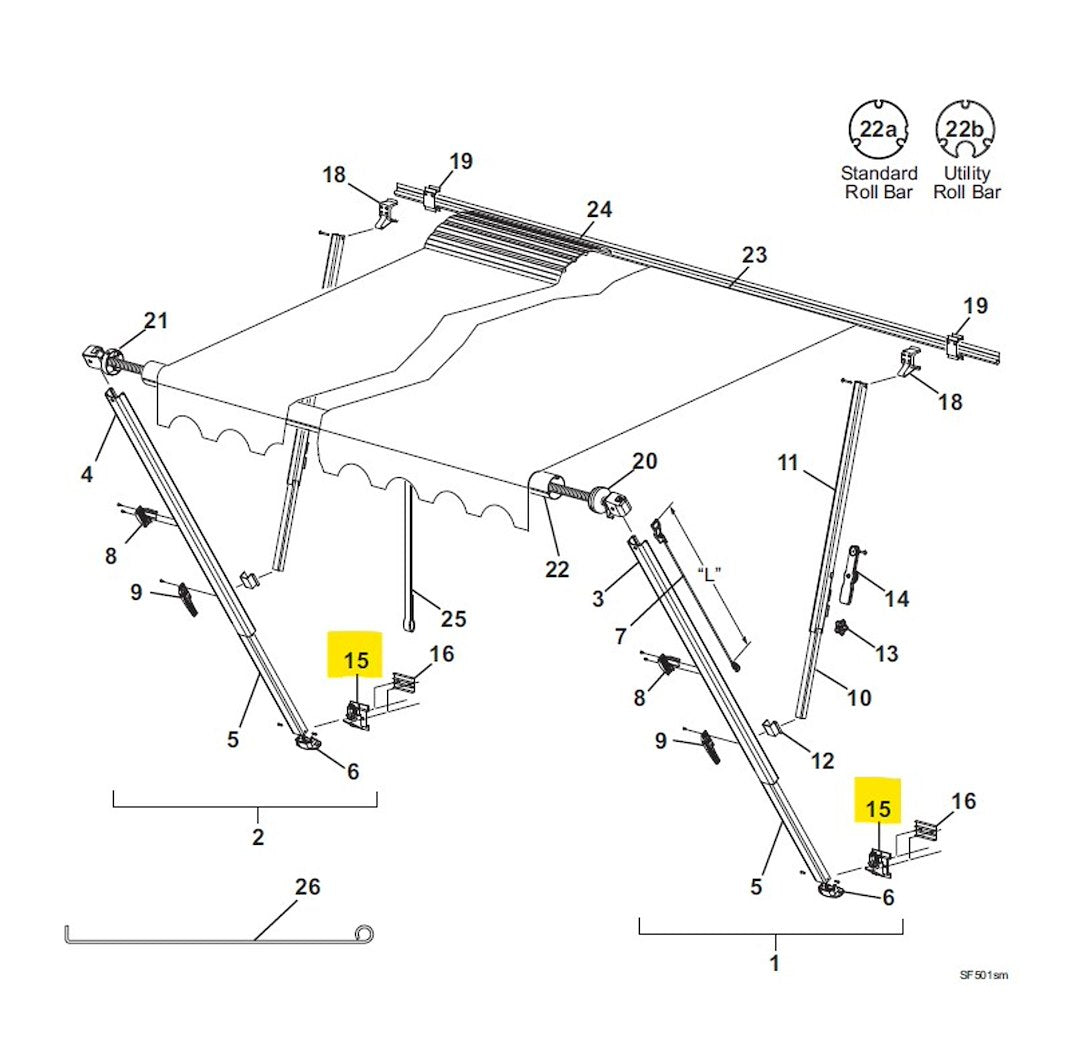 Product of Carefree Rv 901019 Awning Bracket