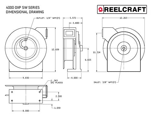 Reelcraft Sales 4625olp Hose Reel||4625olp_2.Jpg||87||ree4625olp||1507596