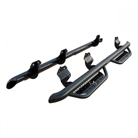 Product of Ranch Hand RSF151C1B4S Nerf Bar With Drop Down Steps