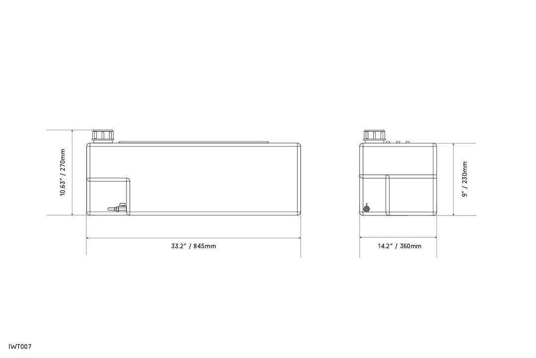 Product of Ironman 4x4 Iwt007 Fresh Water Tank