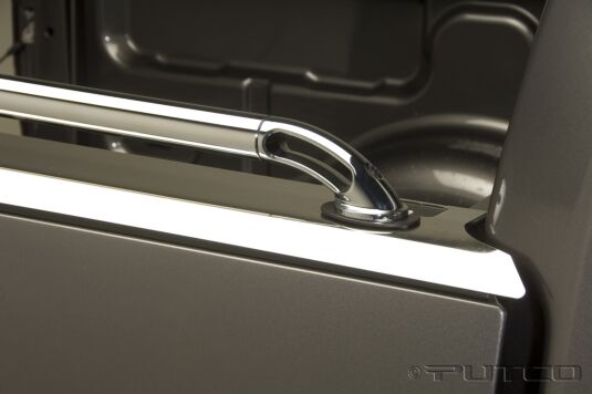 Product of Putco 89867 Silver Polished Round Tube Bed Side Rail