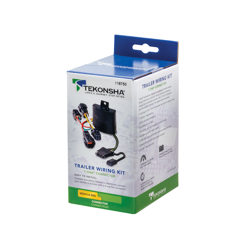 Product of Tekonsha 118750 Vehicle End 4 Flat Trailer Wiring Connector