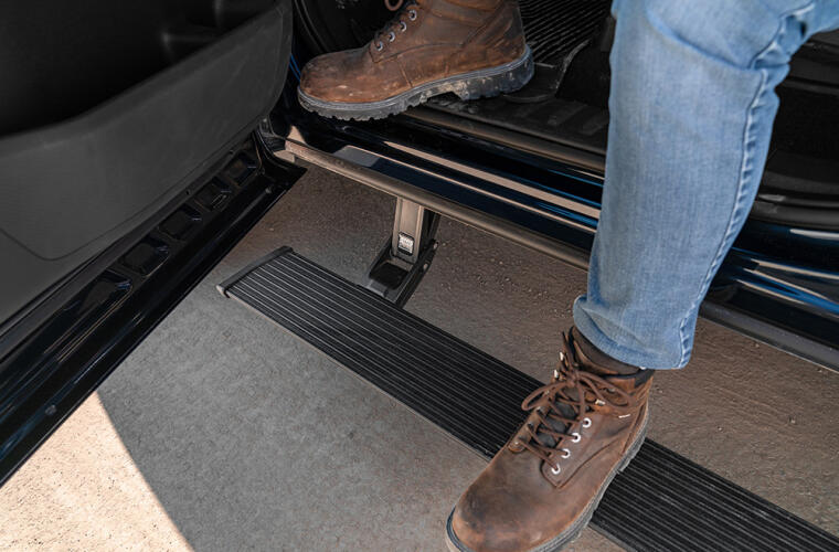Product of Amp Research 76338-01A PowerStep ™ Running Board
