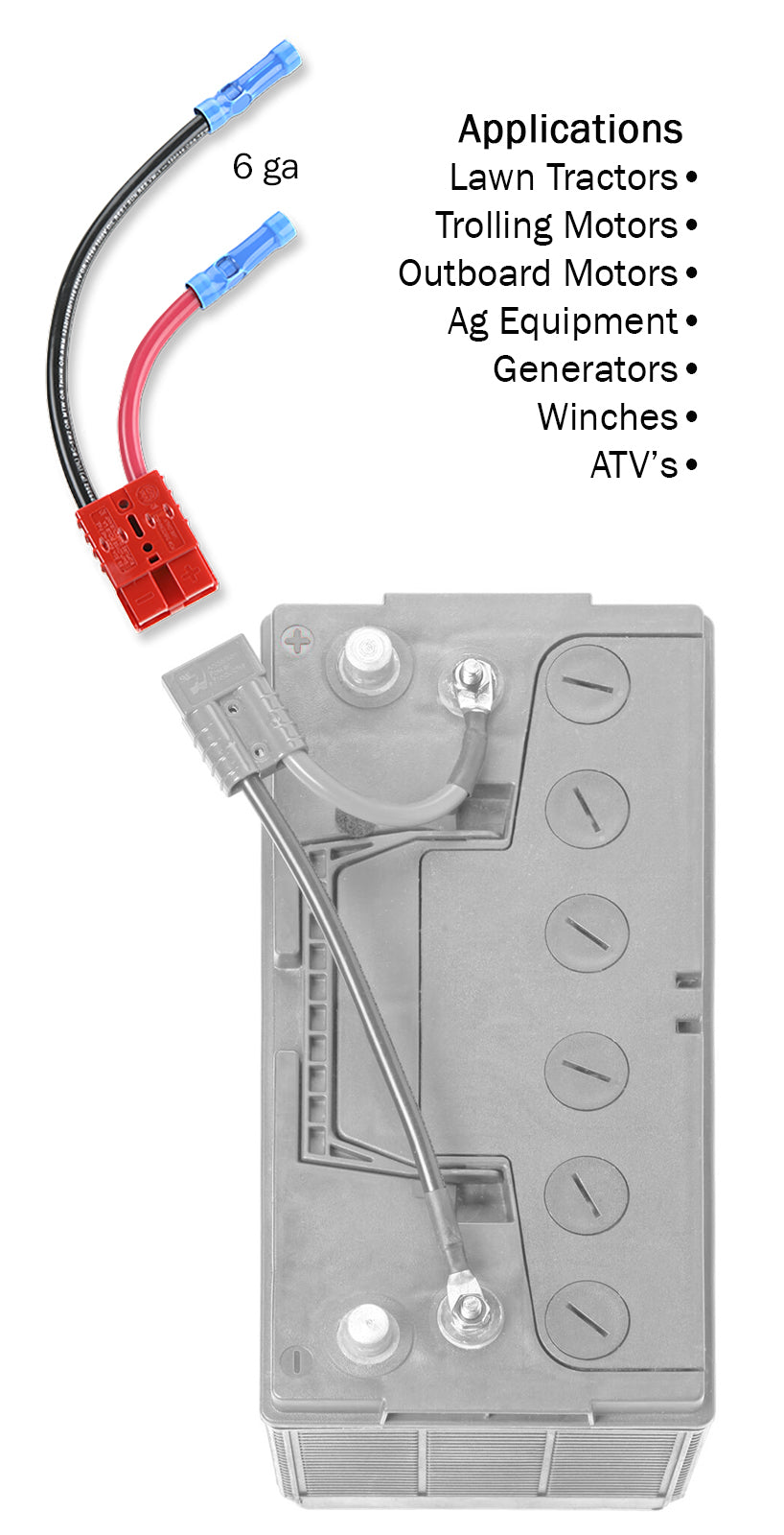 Connect-Ease Rce12vb6 Battery Connection Harness||rce12vb6_1.Jpg||86||conrce12vb6||882234